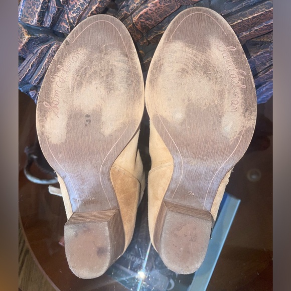 SAM EDELMAN•Tan‎ Suede Leather Boots•Sz 7.5 - Picture 7 of 7
